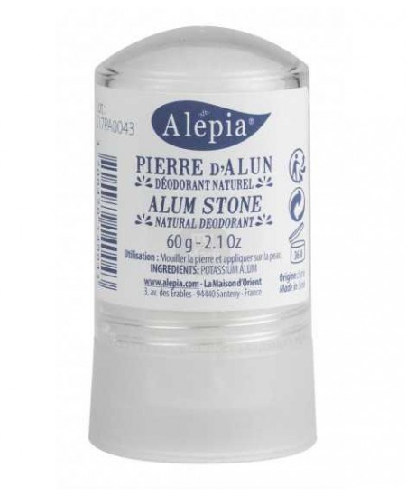 Alepia - Pierre d'Alun Naturelle Stick - 60 gr