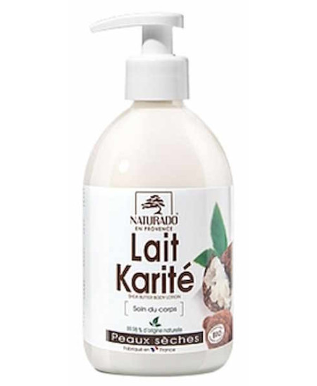 Naturado Lait corporel Karité peau sèche 500 ml