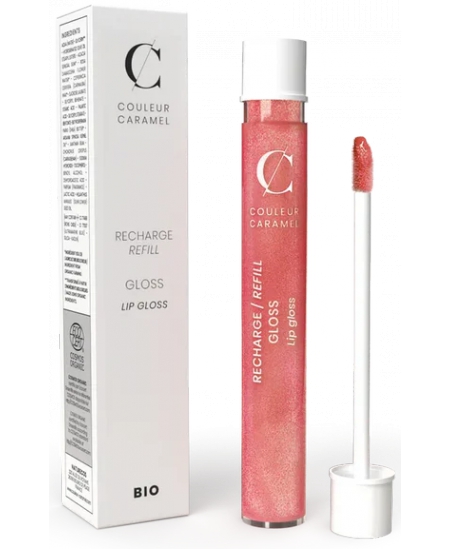 Couleur Caramel - Recharge Gloss n°808 Corail nacré 6ml Couleur Caramel - Recharge Gloss n°808 Corail nacré 6ml