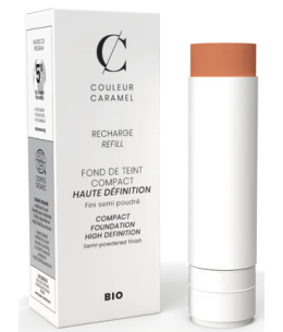 Couleur Caramel - Recharge Fond de teint Compact Haute Définition n°13 Beige orangé