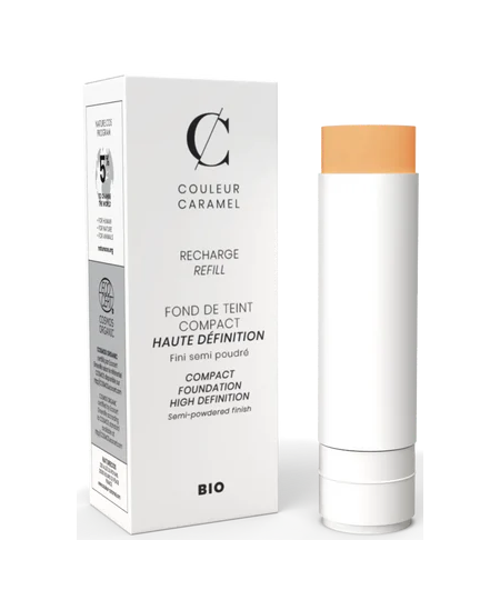 Couleur Caramel - Recharge Fond de teint Compact Haute Définition No 12 -  Beige clair 9 g