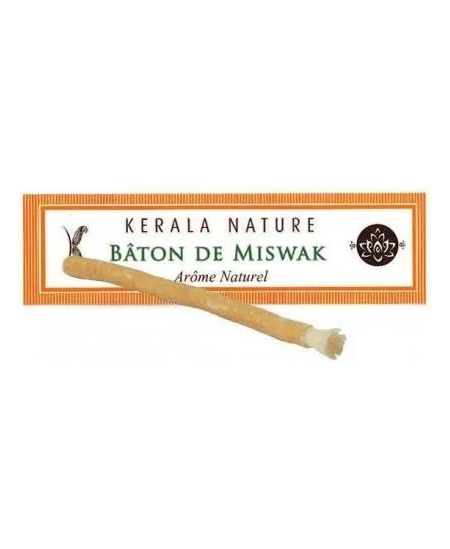 Bâton Miswak 15 cm Kerala