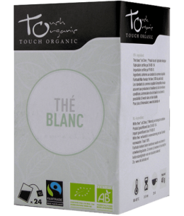 Thé blanc BIO 24 sachets 48g Touch Organic