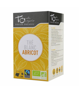 Thé Blanc BIO à l’Abricot 24 sachets Touch Organic