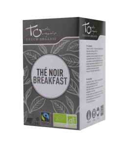 Thé noir breakfast BIO 24 sachets 48g Touch Organic