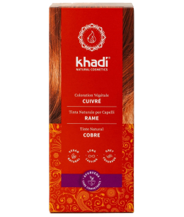 Coloration végétale Chatain doré 100g Khadi