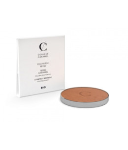 Couleur Caramel - Recharge Terre Caramel No 28 - Halé nacré 8,5 g maquillage bio esprit phyto