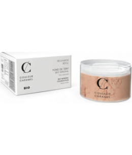 Couleur Caramel - Recharge Fond de teint BIO MINERAL No 23 - Beige abricot 12 g