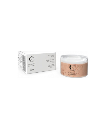 Couleur Caramel - Recharge Fond de teint BIO MINERAL No 23 - Beige abricot 12 g
