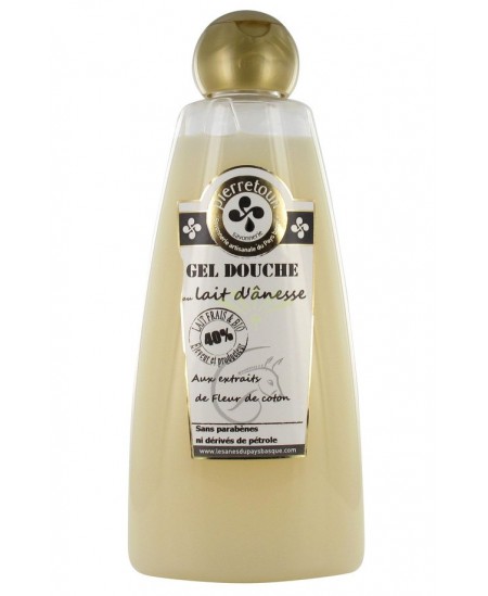Asinerie De Pierretoun - Gel douche lait d'ânesse Bio - 250 Ml Asinerie De Pierretoun - Gel douche lait d'ânesse Bio - 250 Ml