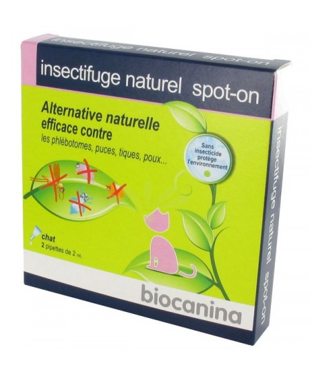 Biocanina - Insectifuge Naturel - Chat Biocanina - Insectifuge Naturel - Chat