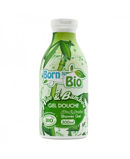 Born To Bio - Gel Douche Bio - Aloe & Bambou Born To Bio - Gel Douche Bio - Aloe & Bambou