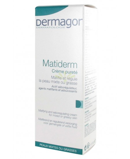 Dermagor - Matiderm Crème Pureté - 40 Ml Dermagor - Matiderm Crème Pureté - 40 Ml