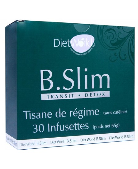Diet World - B.Slim Transit - Tisane Minceur - 30 Infusettes Diet World - B.Slim Transit - Tisane Minceur - 30 Infusettes