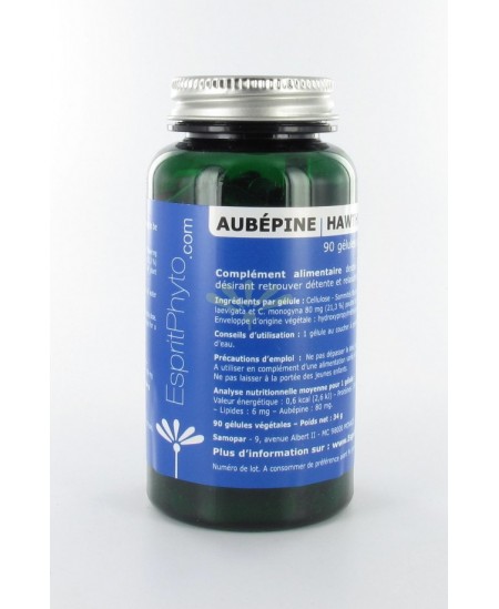 EspritPhyto - Aubépine - 90 gélules EspritPhyto - Aubépine - 90 gélules
