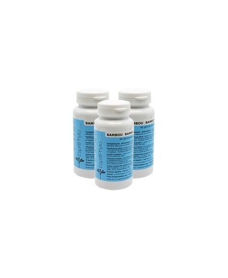 EspritPhyto - Bambou - Cure de 3 mois (3 boîtes de 90 gélules) EspritPhyto - Bambou - Cure de 3 mois (3 boîtes de 90 gélules)