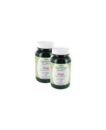 EspritPhyto - Goji - Cure de 4 mois (2 Boîtes de 120 Gélules) EspritPhyto - Goji - Cure de 4 mois (2 Boîtes de 120 Gélules)