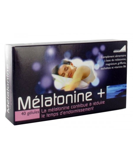 Exopharm - Mélatonine+ - 40 Gélules Exopharm - Mélatonine+ - 40 Gélules