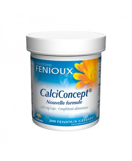 Fenioux - CalciConcept Nouvelle Formule - 200 Gélules Fenioux - CalciConcept Nouvelle Formule - 200 Gélules