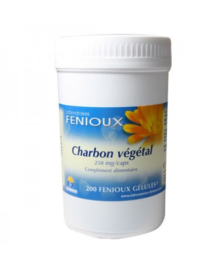 Fenioux - Charbon Végétal - 200 Gélules Fenioux - Charbon Végétal - 200 Gélules