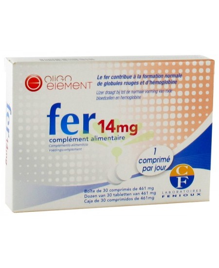 Fenioux - Fer Nouvelle Formule - 30 comprimés Fenioux - Fer Nouvelle Formule - 30 comprimés