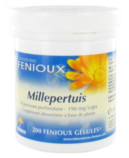 Fenioux - Millepertuis - 200 Gélules Fenioux - Millepertuis - 200 Gélules