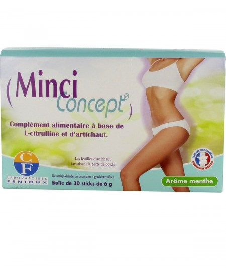 Fenioux - MinciConcept Menthe - 30 Sticks Fenioux - MinciConcept Menthe - 30 Sticks