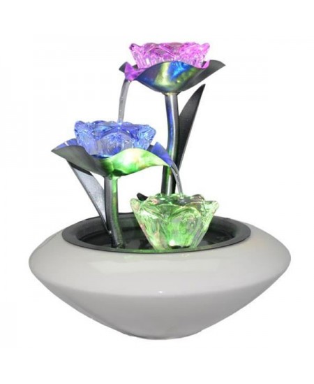 Zen'Arôme - Fontaine d'Intérieur Cristal Line Floréa Zen'Arôme - Fontaine d'Intérieur Cristal Line Floréa