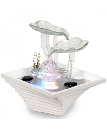 Zen'Arôme - Fontaine d'intérieur Cristal Line FLOWER Zen'Arôme - Fontaine d'intérieur Cristal Line FLOWER