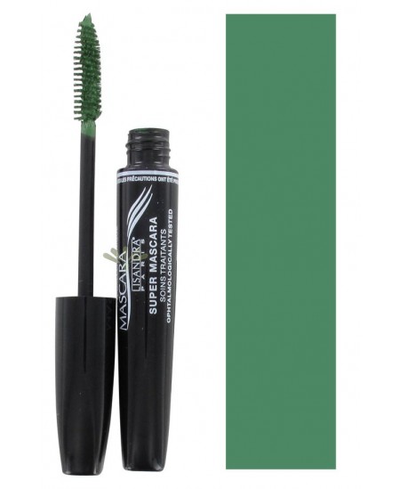 Lisandra Paris - Mascara Hypoallergénique Vert - 10 ml Lisandra Paris - Mascara Hypoallergénique Vert - 10 ml