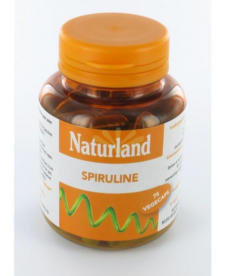 Naturland - Spiruline - 75 Végécaps Naturland - Spiruline - 75 Végécaps