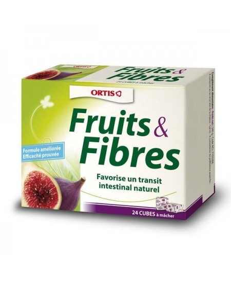 Ortis - Fruits & Fibres - 24 Cubes Ortis - Fruits & Fibres - 24 Cubes