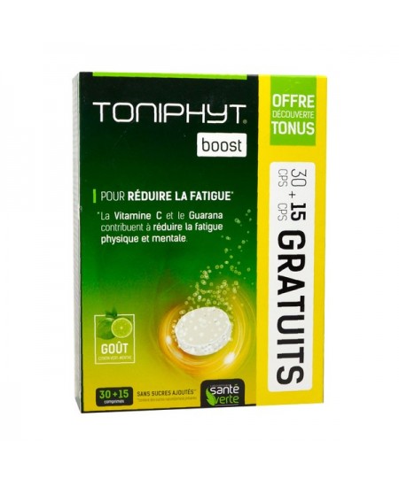 Santé Verte - Toniphyt Boost - 45 comprimés Santé Verte - Toniphyt Boost - 45 comprimés