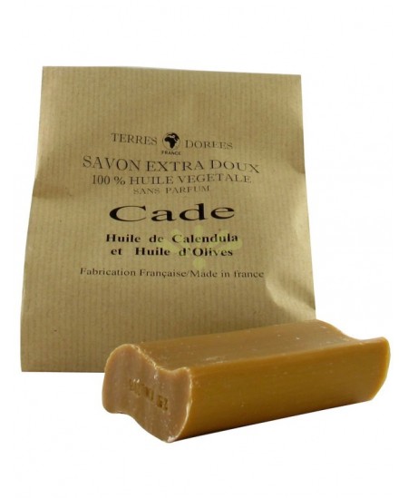 Terres Dorées - Savon Cade Extra Doux Surgras - 100 Gr Terres Dorées - Savon Cade Extra Doux Surgras - 100 Gr