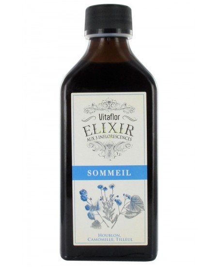 Vitaflor - Elixir Aux 3 Inflorescences - Sommeil - Flacon 200 Ml Vitaflor - Elixir Aux 3 Inflorescences - Sommeil - Flacon 200 Ml