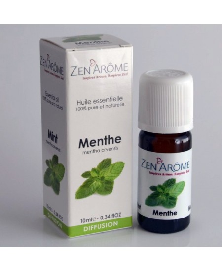 Zen'Arôme - Huile essentielle de Menthe Arvensis - 10ml Zen'Arôme - Huile essentielle de Menthe Arvensis - 10ml