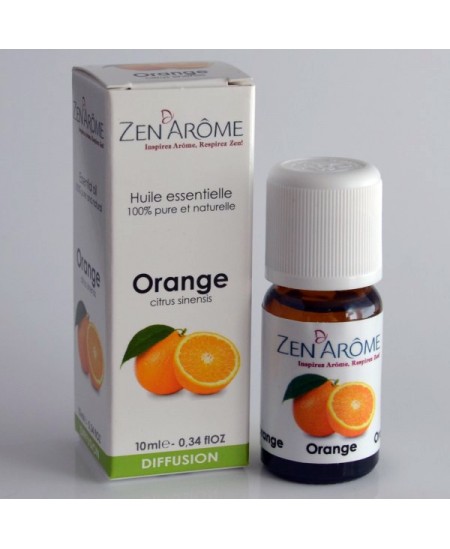 Zen'Arôme - Huile essentielle d'orange - 10ml Zen'Arôme - Huile essentielle d'orange - 10ml