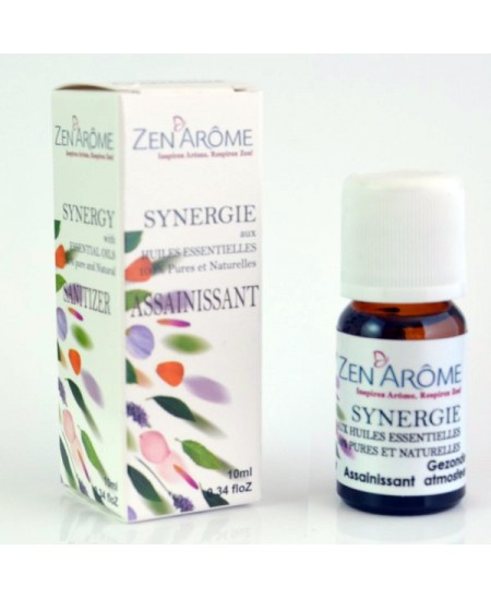 Zen'Arôme - Synergie d'huiles essentielles ASSAINISSANT - 10ml Zen'Arôme - Synergie d'huiles essentielles ASSAINISSANT - 10ml