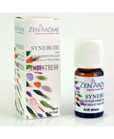 Zen'Arôme - Synergie d'huiles essentielles ANTI-STRESS - 10ml Zen'Arôme - Synergie d'huiles essentielles ANTI-STRESS - 10ml