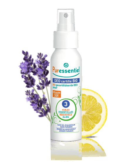 Puressentiel - Déodorant Spray Bio aux 3 huiles essentielles Puressentiel - Déodorant Spray Bio aux 3 huiles essentielles