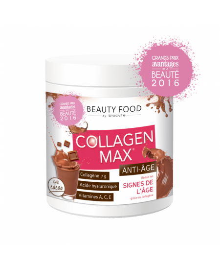 Biocyte - Collagen Max anti-âge - Goût cacao - 260 g Biocyte - Collagen Max anti-âge - Goût cacao - 260 g