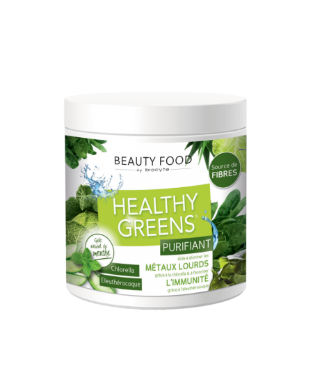 Biocyte - Healthy Greens Purifiant - Goût naturel menthe - 208 g Biocyte - Healthy Greens Purifiant - Goût naturel menthe - 208 g