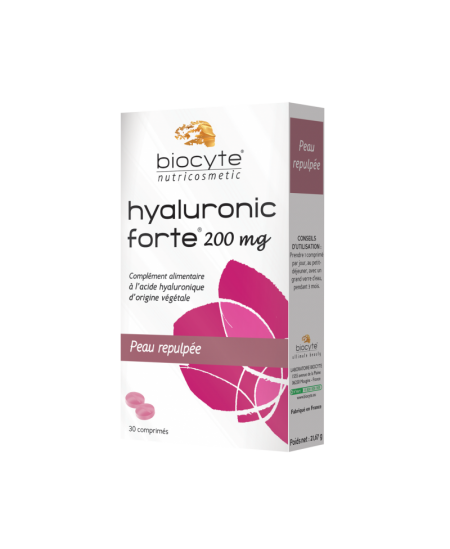 Biocyte - Hyaluronic Forte 200mg - 30 comprimés Biocyte - Hyaluronic Forte 200mg - 30 comprimés