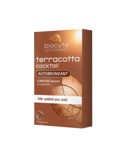 Biocyte - Terracotta Cocktail Autobronzant - 30 Comprimés Biocyte - Terracotta Cocktail Autobronzant - 30 Comprimés