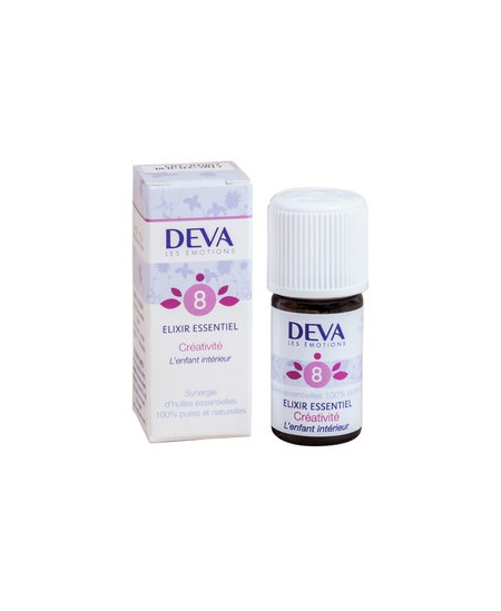 Deva - Elixir Essentiel - Créativité N° 8 - 5 Ml Deva - Elixir Essentiel - Créativité N° 8 - 5 Ml