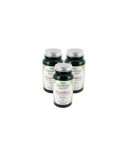 EspritPhyto - Passiflore - Cure de 2 mois (3 boîtes de 90 gélules) EspritPhyto - Passiflore - Cure de 2 mois (3 boîtes de 90 gélules)