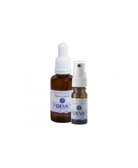 Deva - Spray Composé Floral Bio - Ressourcement N° 7 - 10 Ml Deva - Spray Composé Floral Bio - Ressourcement N° 7 - 10 Ml