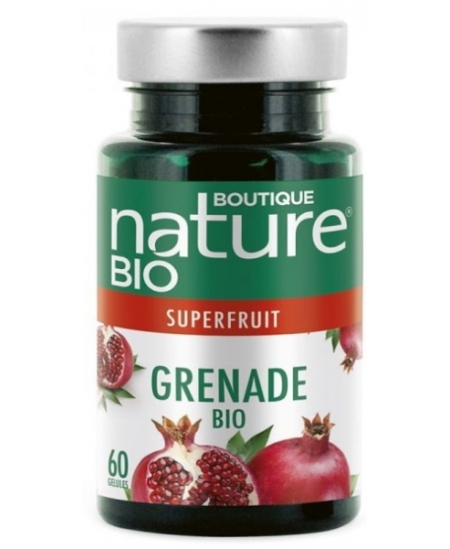 Boutique Nature - Grenade Bio - 60 Gélules Boutique Nature - Grenade Bio - 60 Gélules