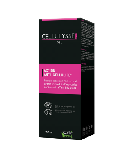 Santé Verte - Cellulysse Expert Gel - Action Anti-Cellulite - 150 Ml Santé Verte - Cellulysse Expert Gel - Action Anti-Cellulite - 150 Ml