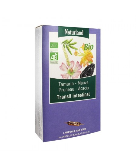 Naturland - Extrait fluide Bio - Tamarin, Mauve, Pruneau, Acacia Naturland - Extrait fluide Bio - Tamarin, Mauve, Pruneau, Acacia
